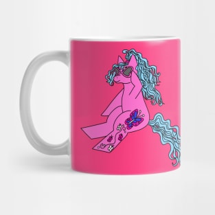 Pony in Sunglasses Mug